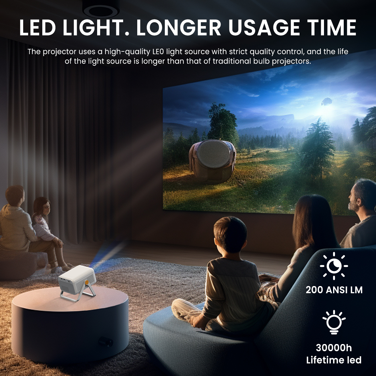 Portable Projector 600 - Image 6